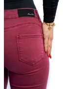 Thomas Jeans női nadrág világos bordó
