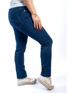 Dámske džínsy Thomas Jeans v indigovo modrej farbe 2119