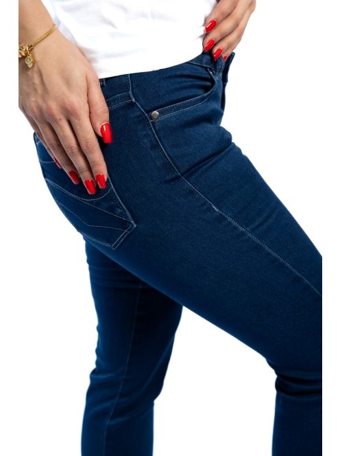 Dámske džínsy Thomas Jeans v indigovo modrej farbe 2119