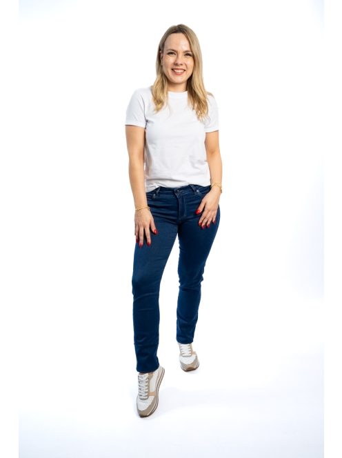 Dámske džínsy Thomas Jeans v indigovo modrej farbe 2119