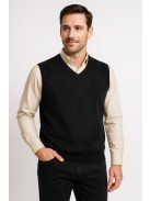 Thomas Jeans kötött mellény fekete