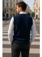 Thomas Jeans kötött mellény sötétkék