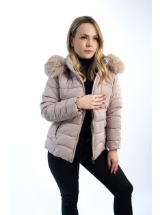 Dámska zimná bunda Thomas Jeans v svetlo béžovej farbe