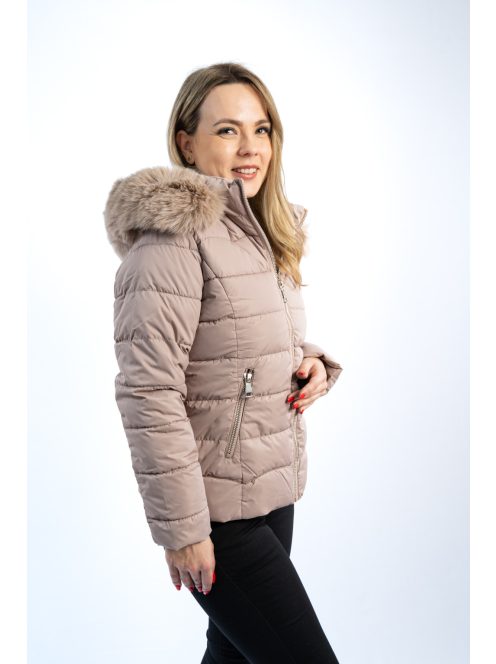 Thomas Jeans női téli dzseki világos bézs