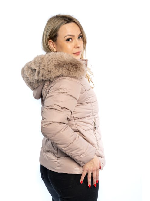 Thomas Jeans női téli dzseki világos bézs