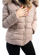 Thomas Jeans női téli dzseki világos bézs