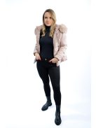 Dámska zimná bunda Thomas Jeans v svetlo béžovej farbe