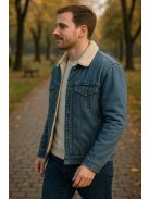 Thomas Jeans bélelt farmer kabát