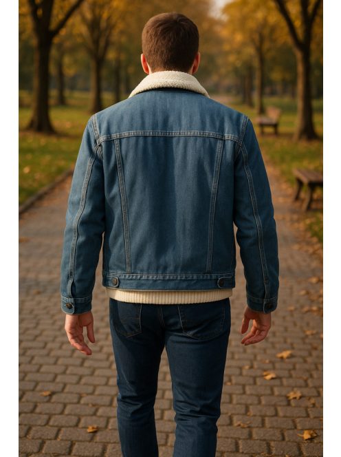 Thomas Jeans bélelt farmer kabát