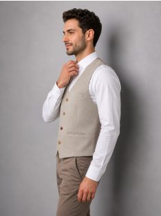 Thomas Jeans pánska vesta béžová