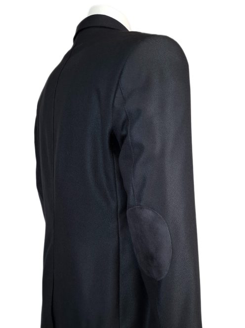 Čierne sako Thomas Jeans s výstužou na lakťoch