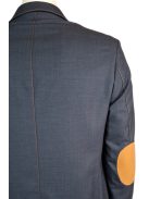 Thomas Jeans  kék zakó barna könyöklő betéttel