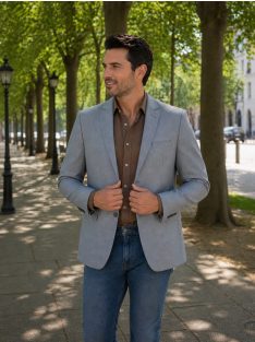 Letné sako Thomas Jeans v šedej farbe