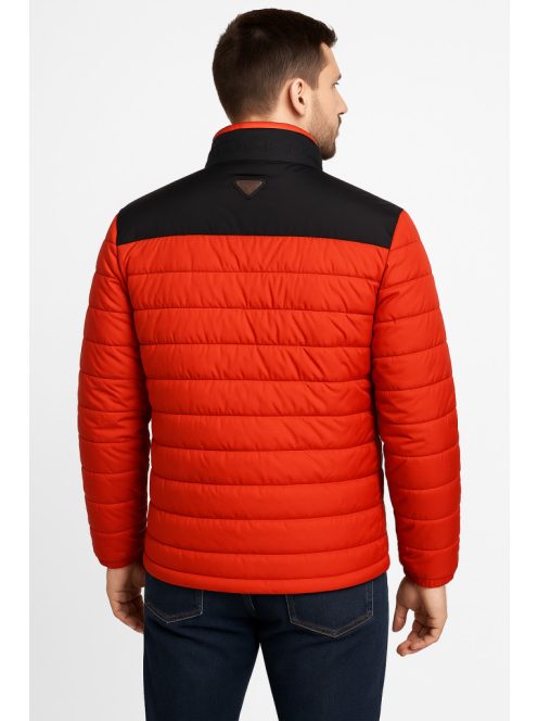 Prešívaná bunda Thomas Jeans v červenej farbe
