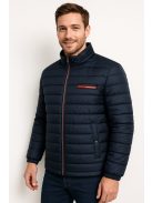 Prešívaná bunda Thomas Jeans v tmavomodrej farbe