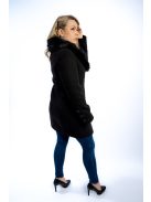 Thomas Jeans női szövetkabát fekete