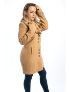 Thomas Jeans női szövetkabát barna