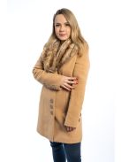 Thomas Jeans női szövetkabát barna