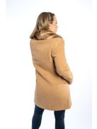 Thomas Jeans női szövetkabát barna