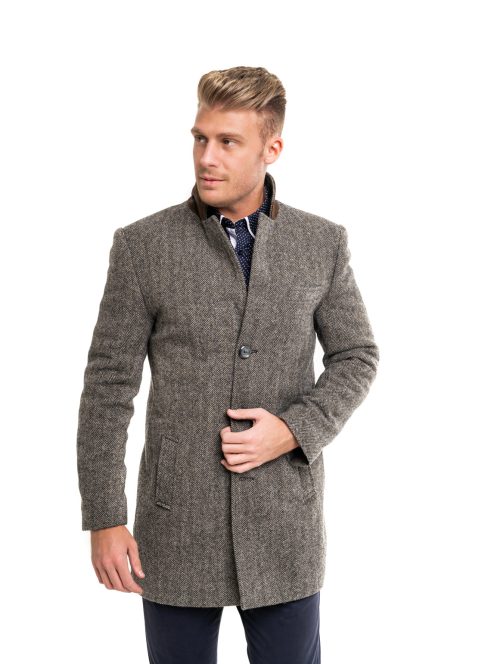 Thomas Jeans szövetkabát fenyőág mintás